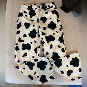 Women’s Cow Print Jeans